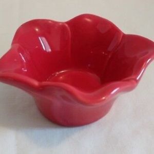 NWT Southern Living at Home ~ Petals of Light in red